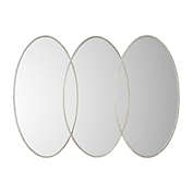 Madison Park Signature Eclipse 30-Inch x 40-Inch Wall Mirror in Antique Silver
