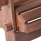 Alternate image 7 for Forest Gate Eagleton Acacia Folding Adirondack Chair in Dark Brown