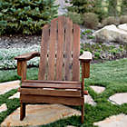 Alternate image 10 for Forest Gate Eagleton Acacia Folding Adirondack Chair in Dark Brown