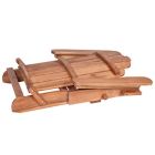 Alternate image 7 for Forest Gate Eagleton Acacia Folding Adirondack Chair in Brown