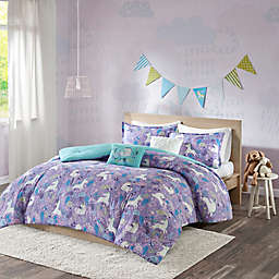 Urban Habitat Kids Lola 5-Piece Reversible Full/Queen Comforter Set in Purple
