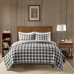 Woolrich® Buffalo Check 3-Piece Oversized Quilt Set
