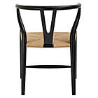 Alternate image 5 for Poly & Bark Weave Chair in Black