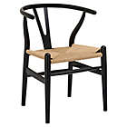 Alternate image 0 for Poly & Bark Weave Chair in Black