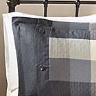 Alternate image 3 for Madison Park Ridge Herringbone 7-Piece Queen Comforter Set in Grey