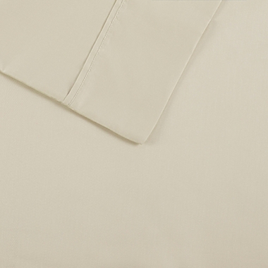 Madison Park 1500-Thread-Count Cotton Rich Queen Sheet Set in Ivory. View a larger version of this product image.