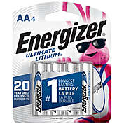 Energizer&reg; Ultimate 4-Pack AA 1.5-Volt Lithium Batteries