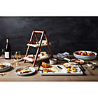 Alternate image 4 for Artisanal Kitchen Supply&reg; Coupe Marbleized  Dinnerware Collection in Blue
