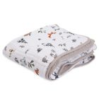 Alternate image 0 for Little Unicorn Forest Friends Cotton Muslin Original Quilt