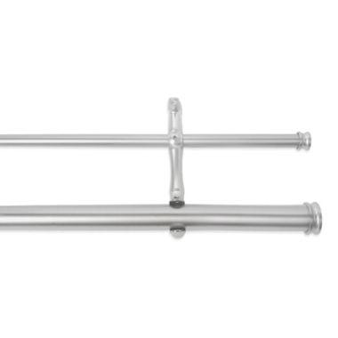 Details about   Cambria Elite Complete 36"-70" Adjustable Double Drapery Rod Oil Rubbed Bronze 