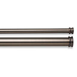 Cambria® Premier Complete 48-Inch to 88-Inch Double Drapery Rod in Oil Rubbed Bronze