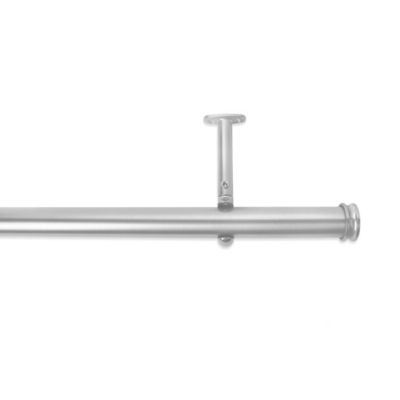 Cambria&reg; Premier Complete 88 to 144-Inch Adjustable Curtain Rod in Brushed Nickel