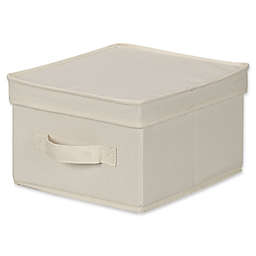 Household Essentials® Canvas Storage Box in Natural