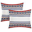 Alternate image 3 for Chic Home Yucca 4-Piece Reversible King Quilt Set in Blue