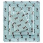 Alternate image 0 for True North by Sleep Philosophy French Bulldog Cozy Flannel Sheet Set