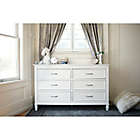 Alternate image 2 for Million Dollar Baby Classic Darlington 6-Drawer Assembled Dresser in Warm White
