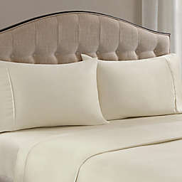Madison Park 1500-Thread-Count Standard/Queen Pillowcase in Ivory