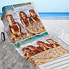 Alternate image 1 for 3-Photo Collage Beach Towel