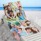 Alternate image 1 for 5-Photo Collage Beach Towel