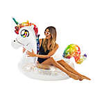 Alternate image 0 for Pool Candy Glitterfied Rainbow Unicorn Pool Float