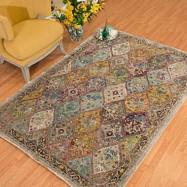 United Weavers Rhapsody Nash Court Multicolor Area Rug. View a larger version of this product image.