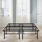 Alternate image 1 for E-Rest 18-Inch Metal Platform Bed Frame in Black