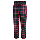 Alternate image 0 for MLB Boston Red Sox Men&#39;s Medium Flannel Plaid Pajama Pant with Left Leg Team