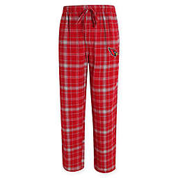 MLB St. Louis Cardinals Men's Flannel Plaid Pajama Pant with Left Leg Team Logo