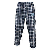 University of North Carolina Men&#39;s Flannel Plaid Pajama Pant with Left Leg Team Logo