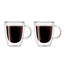 OGGI™ Double Wall Glass Espresso Mugs (Set of 2)