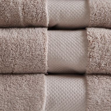 Madison Park&reg; 6-Piece Signature Turkish Cotton Bath Towel Set. View a larger version of this product image.