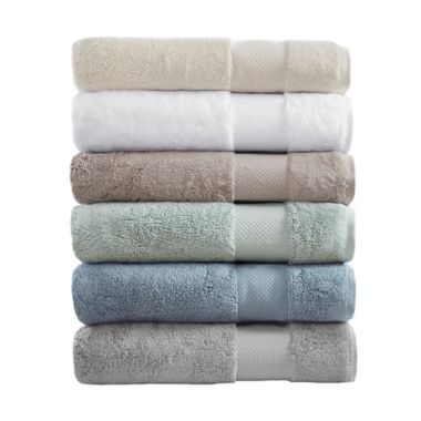 Madison Park&reg; 6-Piece Signature Turkish Cotton Bath Towel Set. View a larger version of this product image.