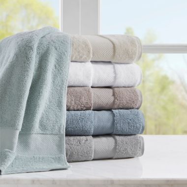 Madison Park&reg; 6-Piece Signature Turkish Cotton Bath Towel Set. View a larger version of this product image.