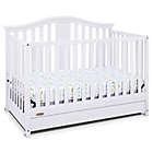 Alternate image 1 for Graco&reg; Solano 4-in-1 Convertible Crib with Drawer in White