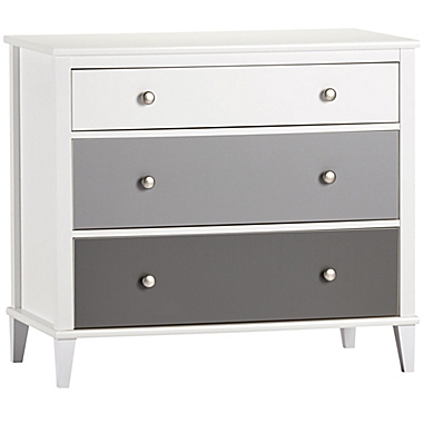 Little Seeds Monarch Hill Poppy 3-Drawer Dresser in Grey. View a larger version of this product image.