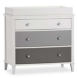 Little Seeds Monarch Hill Poppy 3-Drawer Changing Table in Grey
