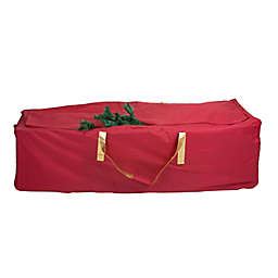 Simplify Christmas Tree Storage Bag with Wheels in Red