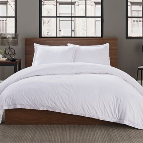 Garment Washed Duvet Cover Collection Bed Bath Beyond
