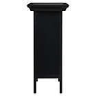 Alternate image 7 for Black Wine Storage Cabinet with Tray