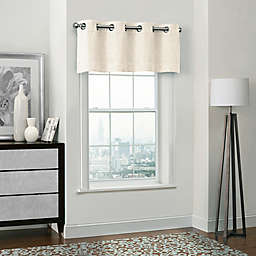 Quinn 100% Blackout Window Valance in Ivory