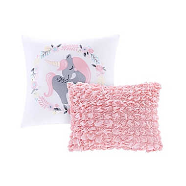 Urban Habitat Kids Cloud 4-Piece Twin/Twin XL Duvet Cover Set in Pink. View a larger version of this product image.