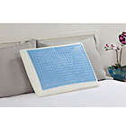 Alternate image 3 for Therapedic&reg; Cooling Gel &amp; Memory Foam Bed Pillow