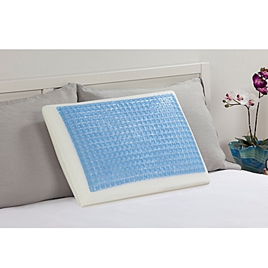 Therapedic&reg; Cooling Gel &amp; Memory Foam Bed Pillow. View a larger version of this product image.