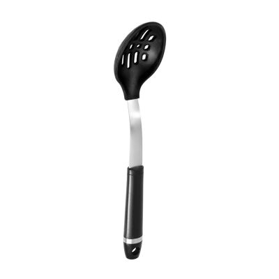 Black T-fal Ingenio High-Temp Nylon Solid Cooking Spoon