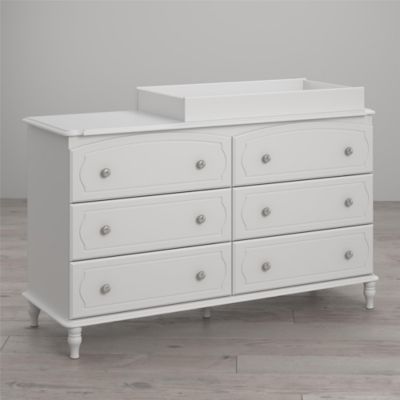 drawer dresser with changing table