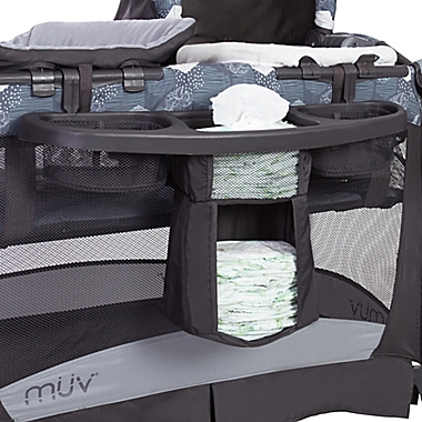 Baby Trend&reg; MUV Custom Grow Nursery Center Playard in Aero. View a larger version of this product image.