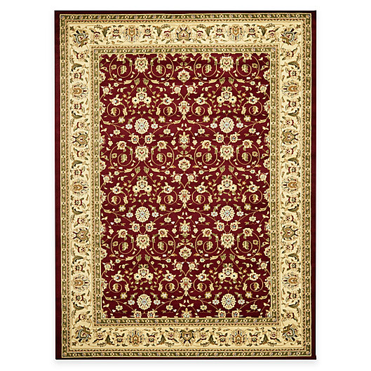 Alternate image 1 for Safavieh Lyndhurst Red and Ivory Scrolling Pattern Rugs