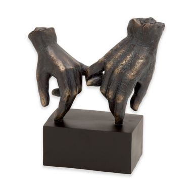 Ridge Road D&eacute;cor Holding Hands Sculpture. View a larger version of this product image.