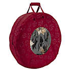 Alternate image 0 for Classic Accessories&reg; Seasons Large Wreath Storage Bag in Cranberry