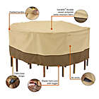 Alternate image 5 for Classic Accessories&reg; Veranda Small Round Table and Chair Set Cover in Natural/Brown